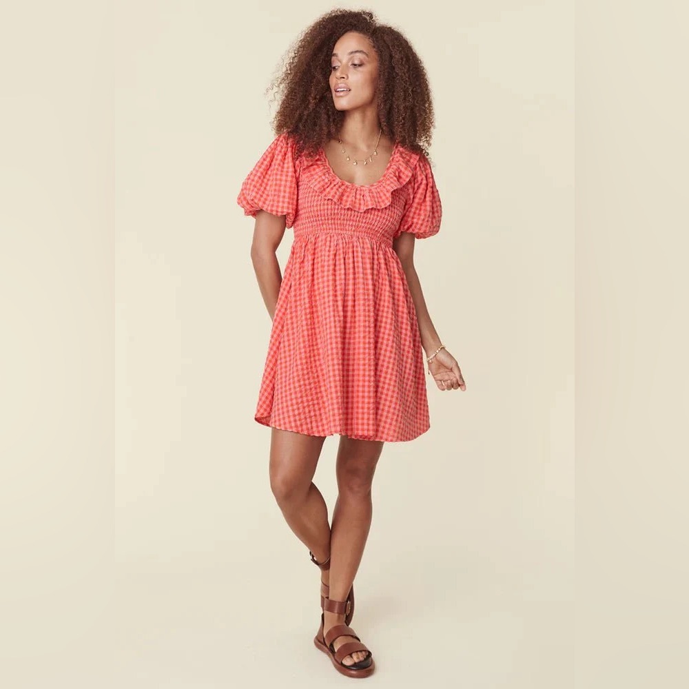 Spell Strawberry Fields Mini Dress